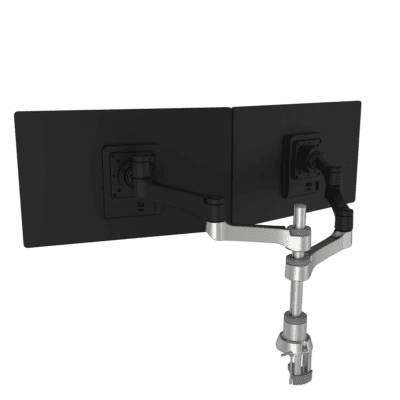 R-Go Zepher 4 C2, nachhaltiger Doppel Monitor Arm (RGOVLZE4TWSI)