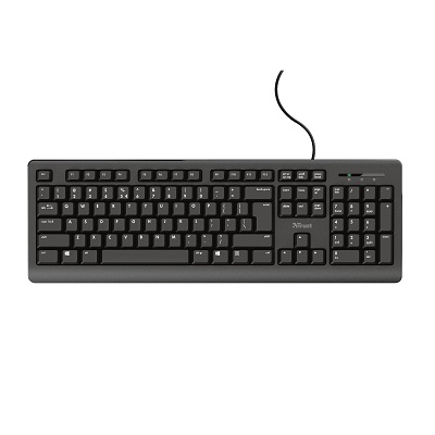 Trust TK-150 Tastatur – Kabelgebunden – QWERTZ (CB22786)